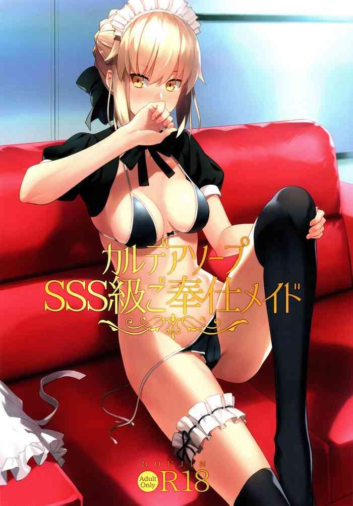 Solo Female Chaldea Soap SSS-kyuu Gohoushi Maid- Fate grand order hentai Affair
