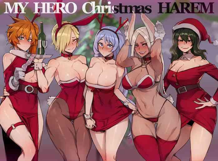 Amateur MY HERO Christmas HAREM- My hero academia | boku no hero academia hentai Cheating Wife