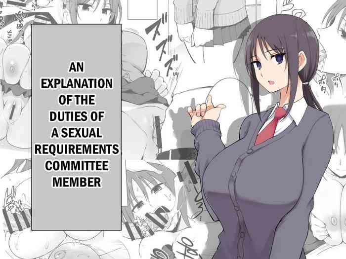Amazing Seishori Iin no Katsudou Setsumeikai | An Explanation of the Duties of a Sexual Requirements Committee Member- Original hentai For Women
