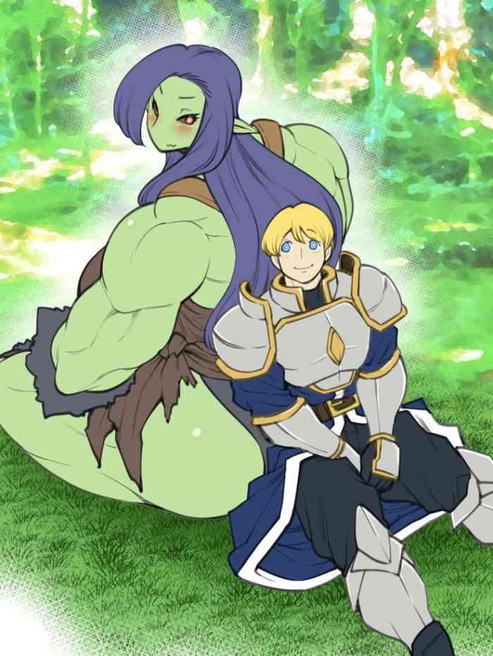 Groping The Female Orc and Male Knight & Other Histories.- Original hentai Chubby