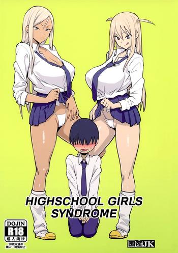 Hand Job Joshikousei Shoukougun | Highschool Girls Syndrome- Original hentai Blowjob