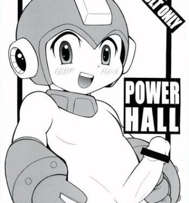 Gay 3some POWER HALL- Megaman hentai Free Blow Job