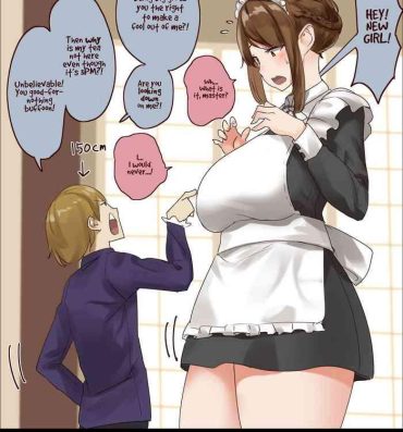 Gay Longhair master and maid- Original hentai Spit