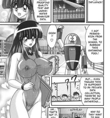 Housewife Sailor Fuku ni Chiren Robo Yokubou Kairo | Sailor uniform girl and the perverted robot Ch. 3 Blond