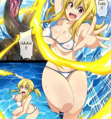 Latin Hell of Swallowed Quest Fail Lucy- Fairy tail hentai Joven