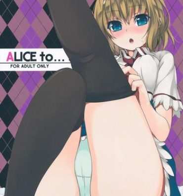 Great Fuck ALICE to…- Touhou project hentai Role Play